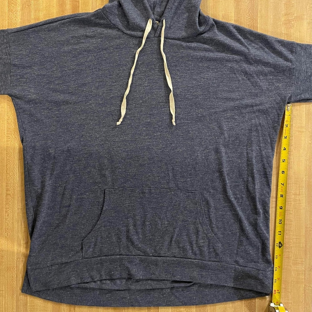 Forever 21 Blue Hoodie Medium